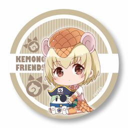 Kemono Friends 2 GyuGyutto Can Badge Manis Gigantea