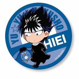 YuYu Hakusho TEKUTOKO Can Badge Hiei