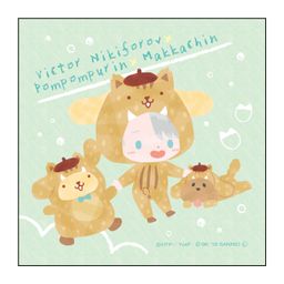 Yuri!!! on Ice x Sanrio Characters Microfiber Boar Ver. C