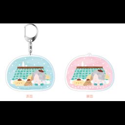 Yuri!!! on Ice x Sanrio Characters Two Sides Acrylic Key Chain nukunuku days Ver. B