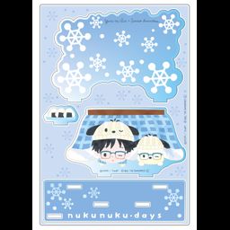 Yuri!!! on Ice x Sanrio Characters Acrylic Diorama nukunuku days Ver. B