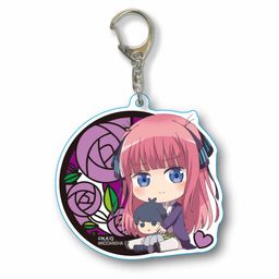 The Quintessential Quintuplets GyuGyutto Choi Deka Acrylic Key Chain Nakano Nino