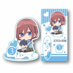 The Quintessential Quintuplets GyuGyutto Acrylic Figur Nakano Miku