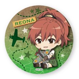 Kouya no Kotobuki Hikoutai GyuGyutto Can Badge Leona