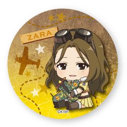 Kouya no Kotobuki Hikoutai GyuGyutto Can Badge Zara
