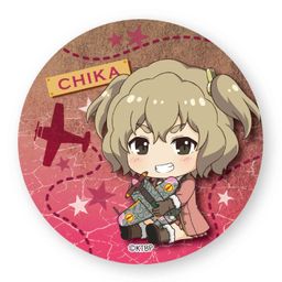 Kouya no Kotobuki Hikoutai GyuGyutto Can Badge Chika