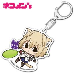 God Eater 3 Nekomens Acrylic Key Chain Claire Victorious