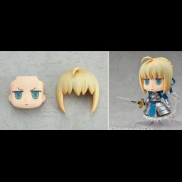 Nendoroid More: Learning with Manga! Fate/Grand Order Face Swap Saber / Altria Pendragon
