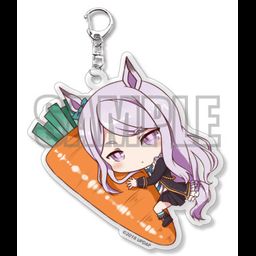 Uma Musume Pretty Derby Acrylic Key Chain Mejiro McQueen