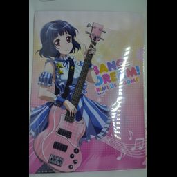 Bang Dream! x Lawson Collaboration Clear File Rimi Ushigome