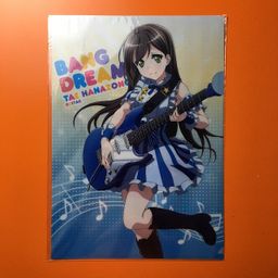 Bang Dream! x Lawson Collaboration Clear File Tae Hanazono