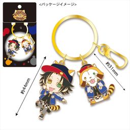 Hypnosismic x Rascal the Raccoon Key Ring Yamada Jiro