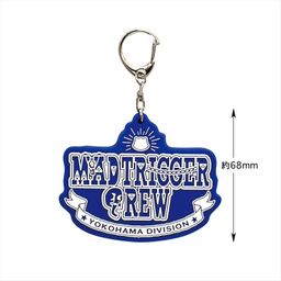 Hypnosismic x Rascal the Raccoon Logo Key Chain MAD TRIGGER CREW