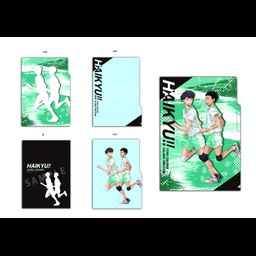 Haikyu!! 3 Pocket Clear File Dash! Oikawa & Iwaizumi