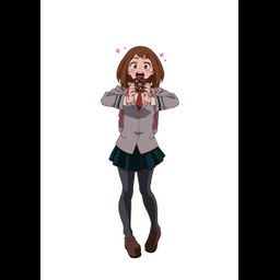 My Hero Academia Clear File Donuts Uraraka