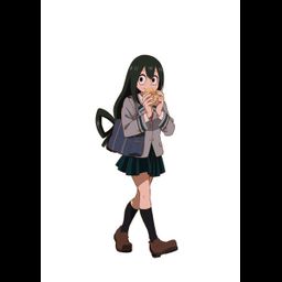 My Hero Academia Clear File Donuts Asui