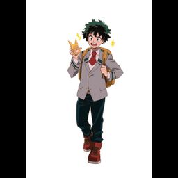 My Hero Academia Whole Body Acrylic Key Chain Donuts Midoriya (6 x 14cm)