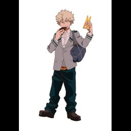 My Hero Academia Whole Body Acrylic Key Chain Donuts Bakugo (6 x 14cm)