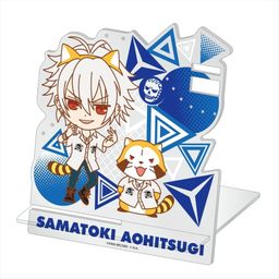 Hypnosismic x Rascal the Raccoon Acrylic Accessory Stand Aohitsugi Samatoki Ver. (13 x 15cm)