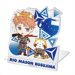 Hypnosismic x Rascal the Raccoon Acrylic Accessory Stand Busujima Mason Rio Ver. (13 x 15cm)