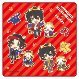 Hypnosismic x Rascal the Raccoon Hand Towel Buster Bros!!! Ver. (20cm)