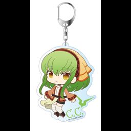 Code Geass Lelouch of the Re;Surrection Deka Key Chain Puni Chara C.C.