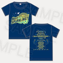 T-shirt (S/Free Size) lovelive! Sunshine !! Aqours 5th LoveLive! ~ Next SPARKLING !! 
