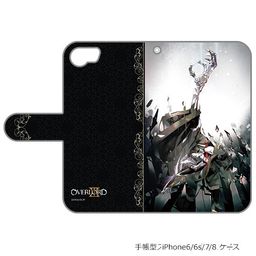 Overlord III Book Type Smartphone Case for iPhone6/7/8 Ainz Ooal Gown