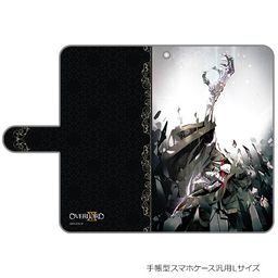 Overlord III Book Type Smartphone Case Ainz Ooal Gown (L Size)