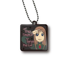 Saga of Tanya the Evil Metal Key Chain Visha