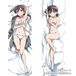 Strike Witches ROAD to BERLIN Original Illustration Dakimakura Cover Barkhorn 2way Tricot  (160x50cm)