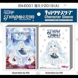 Character Sleeve  Hatsune Miku  Snow Miku 2019 Snow Miku 2019 A EN-E001