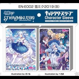 Character Sleeve  Hatsune Miku  Snow Miku 2019 Snow Miku 2019 B EN-E002