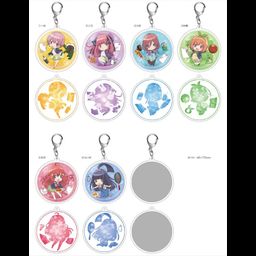 The Quintessential Quintuplets Soap Dome Trading Acrylic Key Chain [SET OF 13]