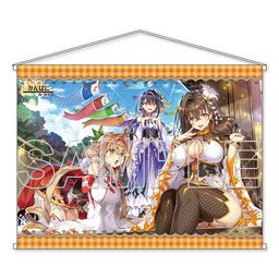 Kanpani Girls HD Tapestry End Card Illustration Part 3