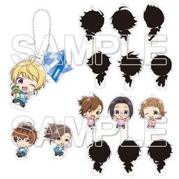 The Idolmaster SideM: Wake Atte Mini!  Trading Acrylic Stand Ver. C [SET OF 15]