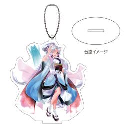 Acrylic Stand Key Chain Tohoku Zunko 02 Tohoku Itako
