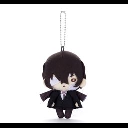 Nitotan Bungou Stray Dogs DEAD APPLE Plush with Ball Chain Dazai Osamu Kuro no Jidai (12cm)