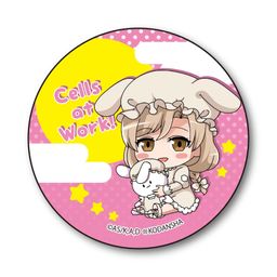 Cells at Work! GyuGyutto Can Badge Usamimi Ver. Macrophage
