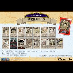 One Piece Bounties Can Badge [SET OF 15]