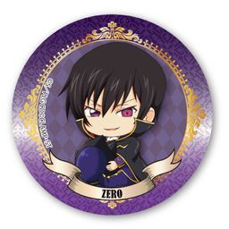 Code Geass Lelouch of the Rebellion GyuGyutto Can Badge Zero