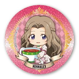 Code Geass Lelouch of the Rebellion GyuGyutto Can Badge Nunnally Lamperouge