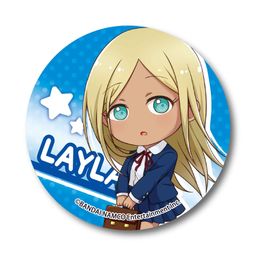 The Idolmaster Cinderella Girls TEKUTOKO Can Badge Part. 2 Layla
