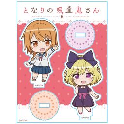 Ms. Vampire who lives in my neighborhood Pair Acrylic Stand Hinata & Ellie