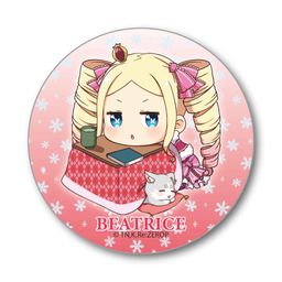 Re:Zero kara Hajimeru Isekai Seikatsu Can Badge Kotatsu Ver. Beatrice