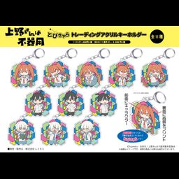 Ueno-san wa Bukiyo Tobichara Trading Acrylic Key [SET OF 11]