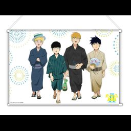 Mob Psycho 100 II Horizontal B2 Tapestry Yukata (72x51cm)