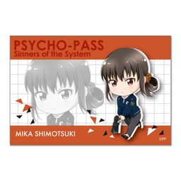 Psycho-Pass Sinners of the System TEKUTOKO Big Square Can Badge Shimotsuki Mika