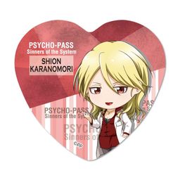 Psycho-Pass Sinners of the System TEKUTOKO Heart Can Badge Karanomori Shion