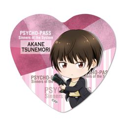 Psycho-Pass Sinners of the System TEKUTOKO Heart Can Badge Tsunemori Akane